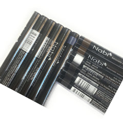 Nabi retractable eye liner in navy blue for subtle, waterproof color.