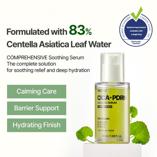 Closeup of the serum texture showing lightweight, quick-absorbing hydration.