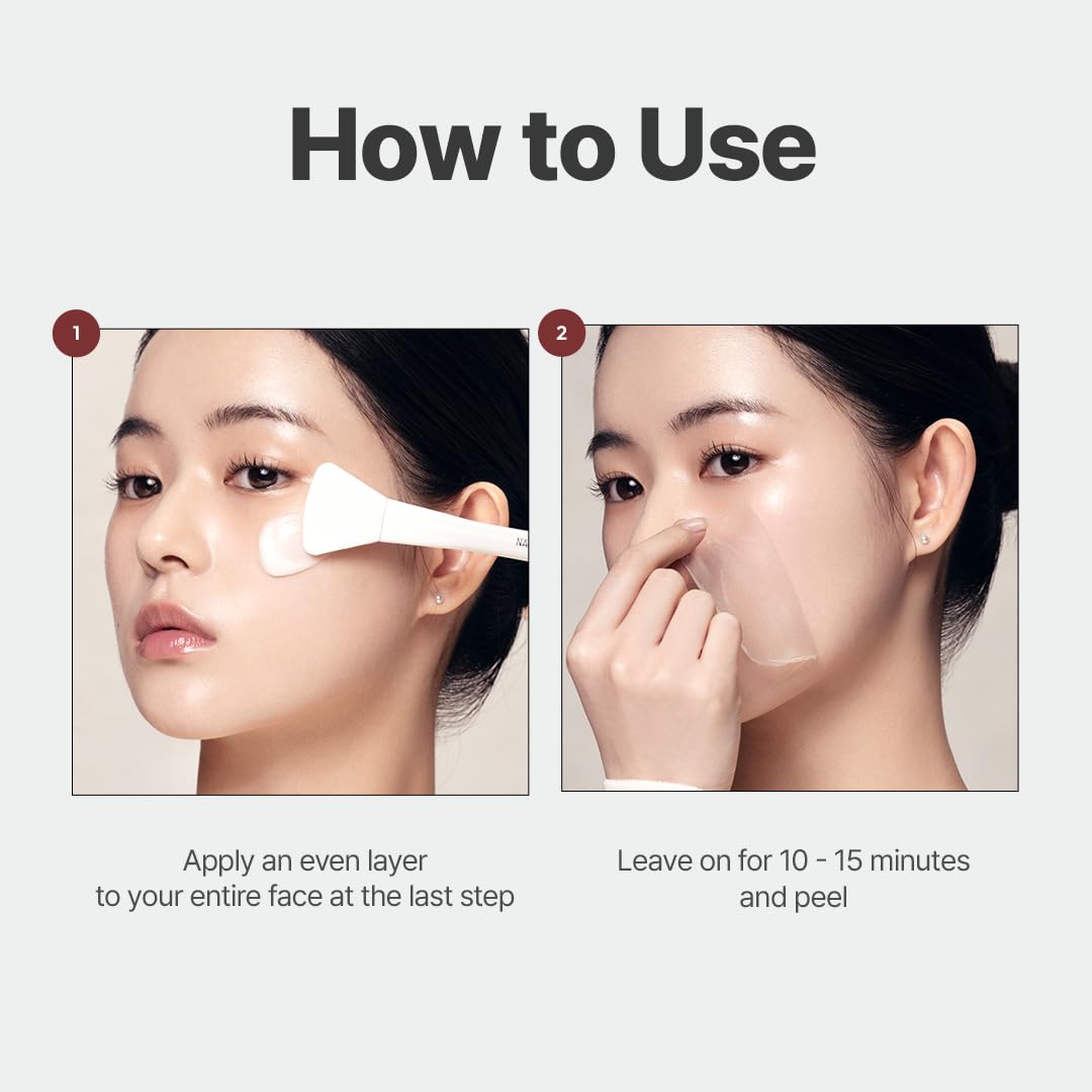 NACIFIC Rice Pepta Collagen film-setting on skin during application.