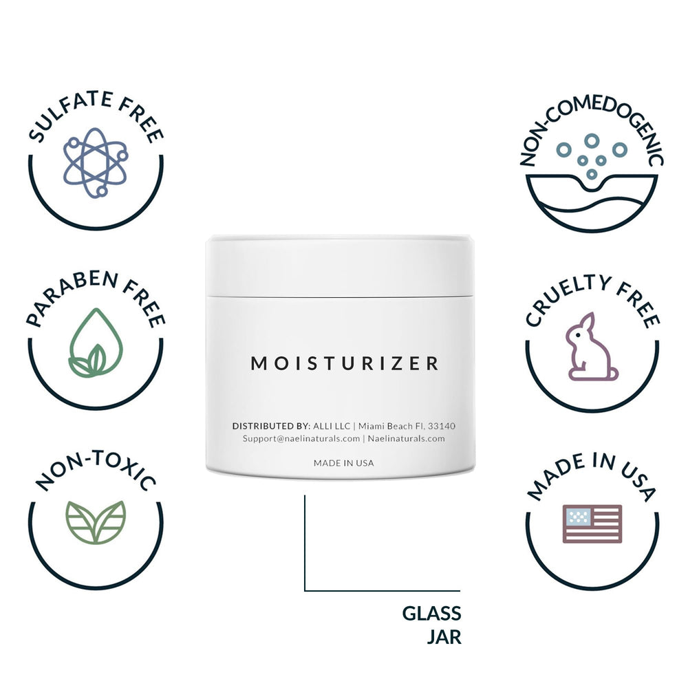 NAELI hyaluronic acid and peptides visual for skin hydration