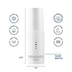 NAELI peptides and ceramides support skin moisture and barrier resilience.