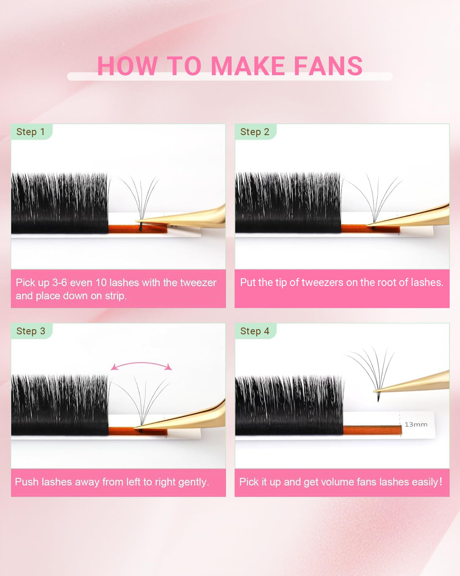 NAGARAKU beginner-friendly lashes suitable for learners