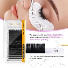 NAGARAKU curls J B C D N L LC LD offering diverse styling options