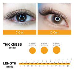 NAGARAKU soft full-volume lashes look fluffy and light
