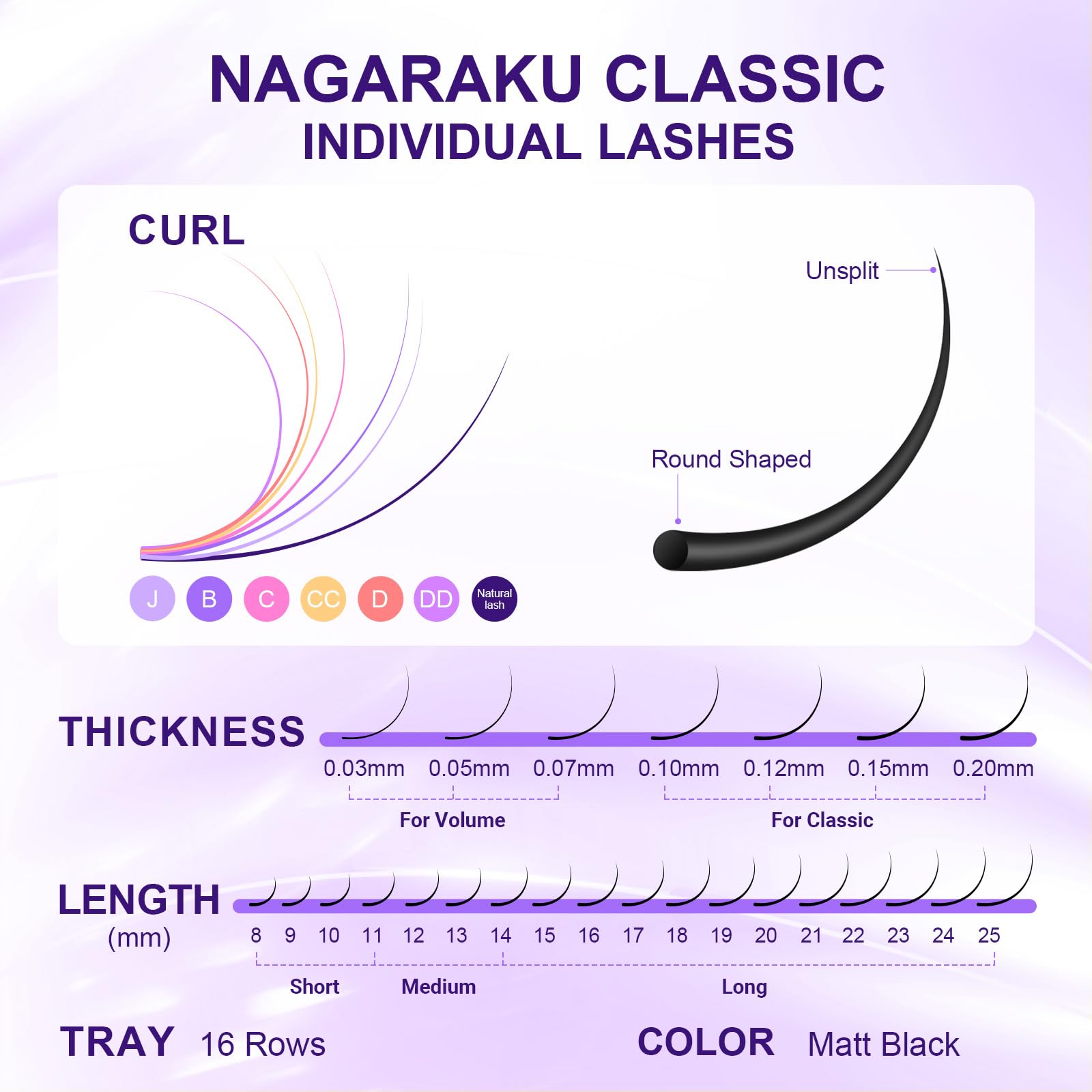 NAGARAKU wispy and hybrid style options for different looks