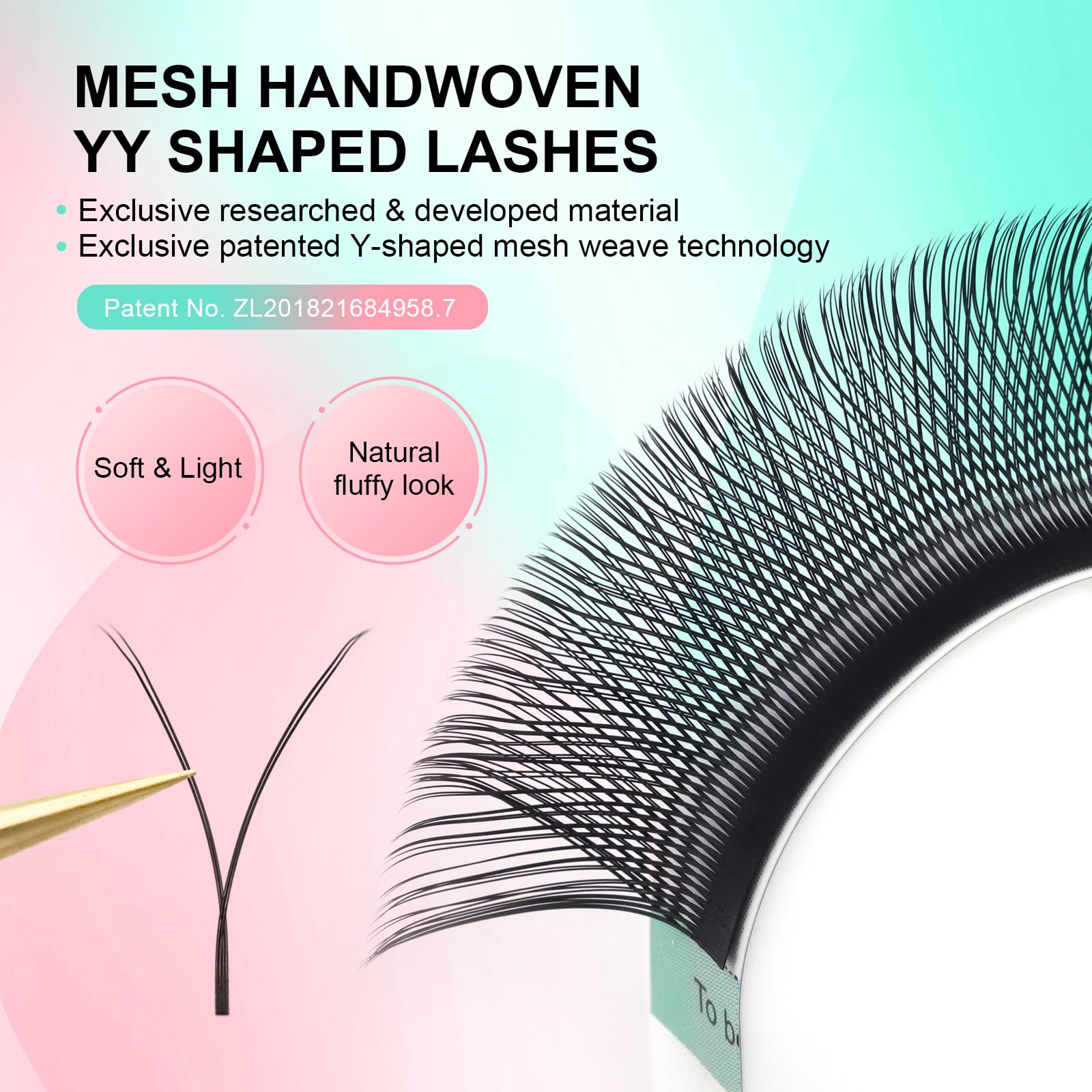 Nagaraku YY lash root-visible design eases picking and reduces breakage