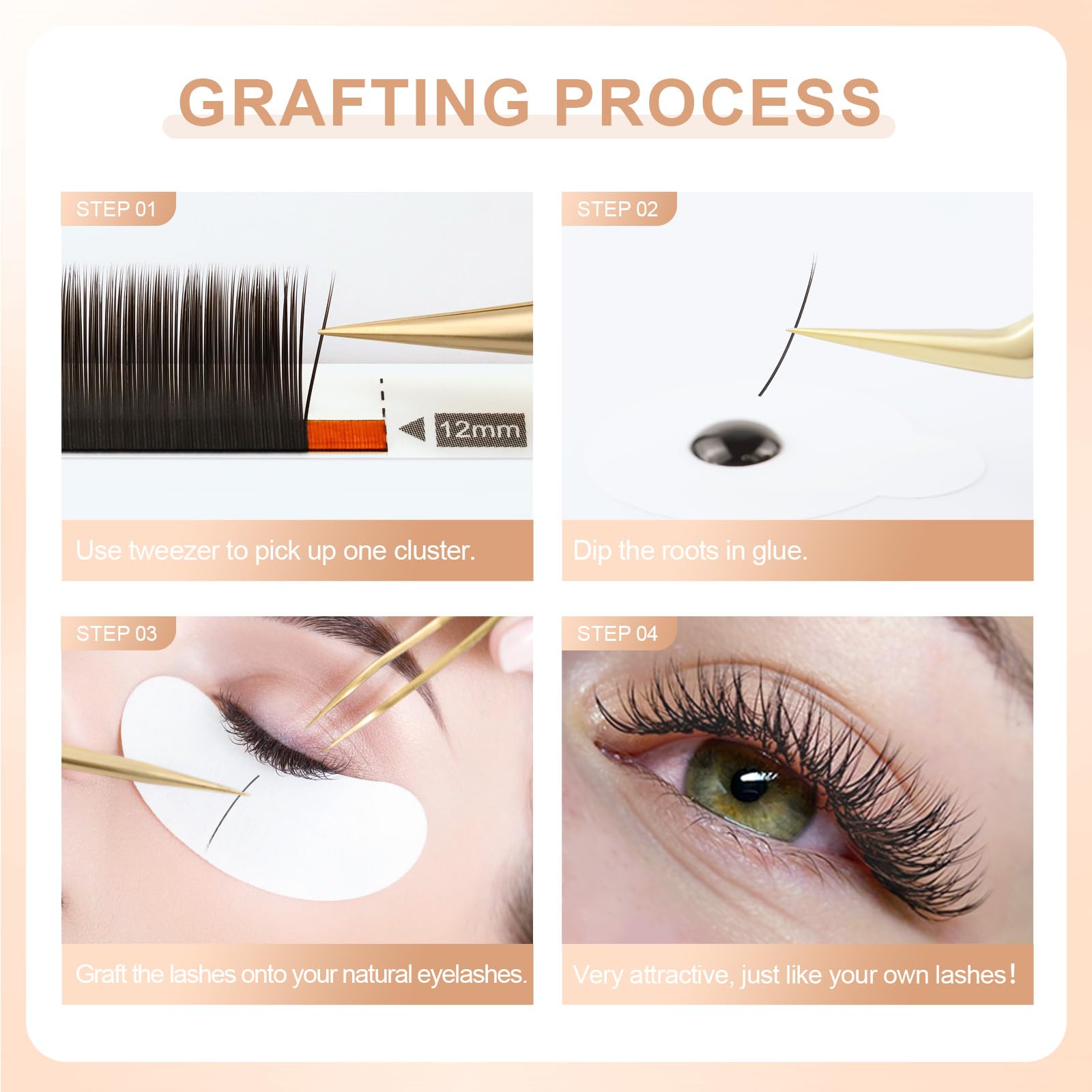 NAGARAKU SGS and MSDS certified lashes for safety