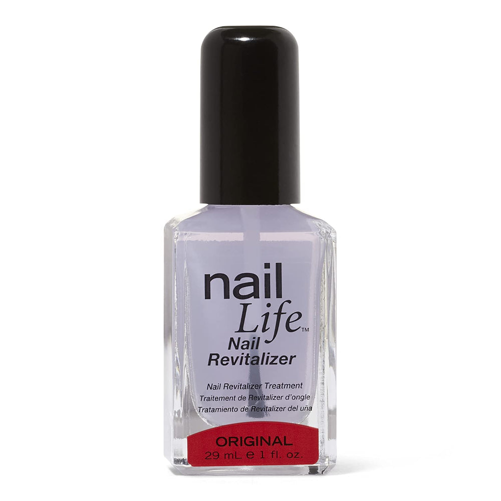 NAIL LIFE Revitalizer Treatment bottle helps repair weak nails and promote healthy growth