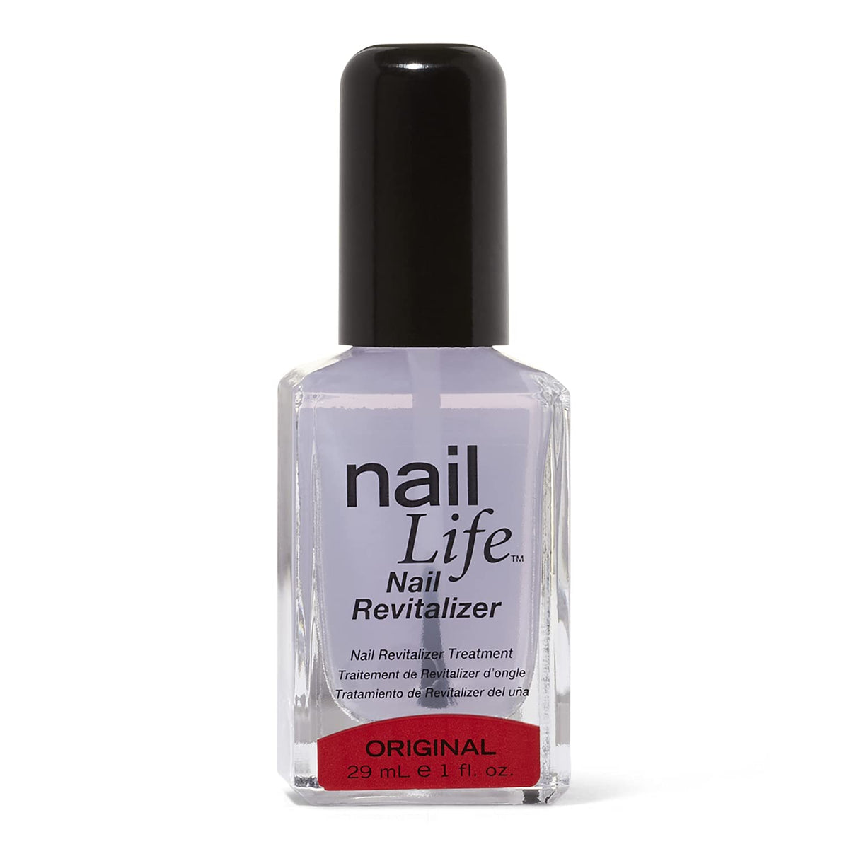 NAIL LIFE Revitalizer Treatment bottle helps repair weak nails and promote healthy growth