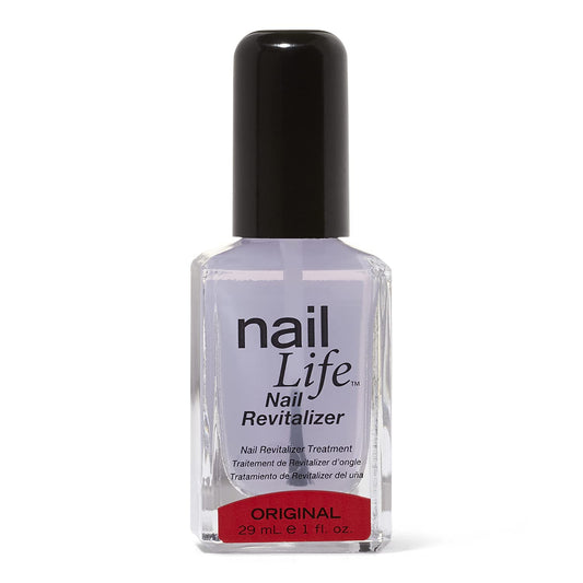 NAIL LIFE Revitalizer Treatment bottle helps repair weak nails and promote healthy growth