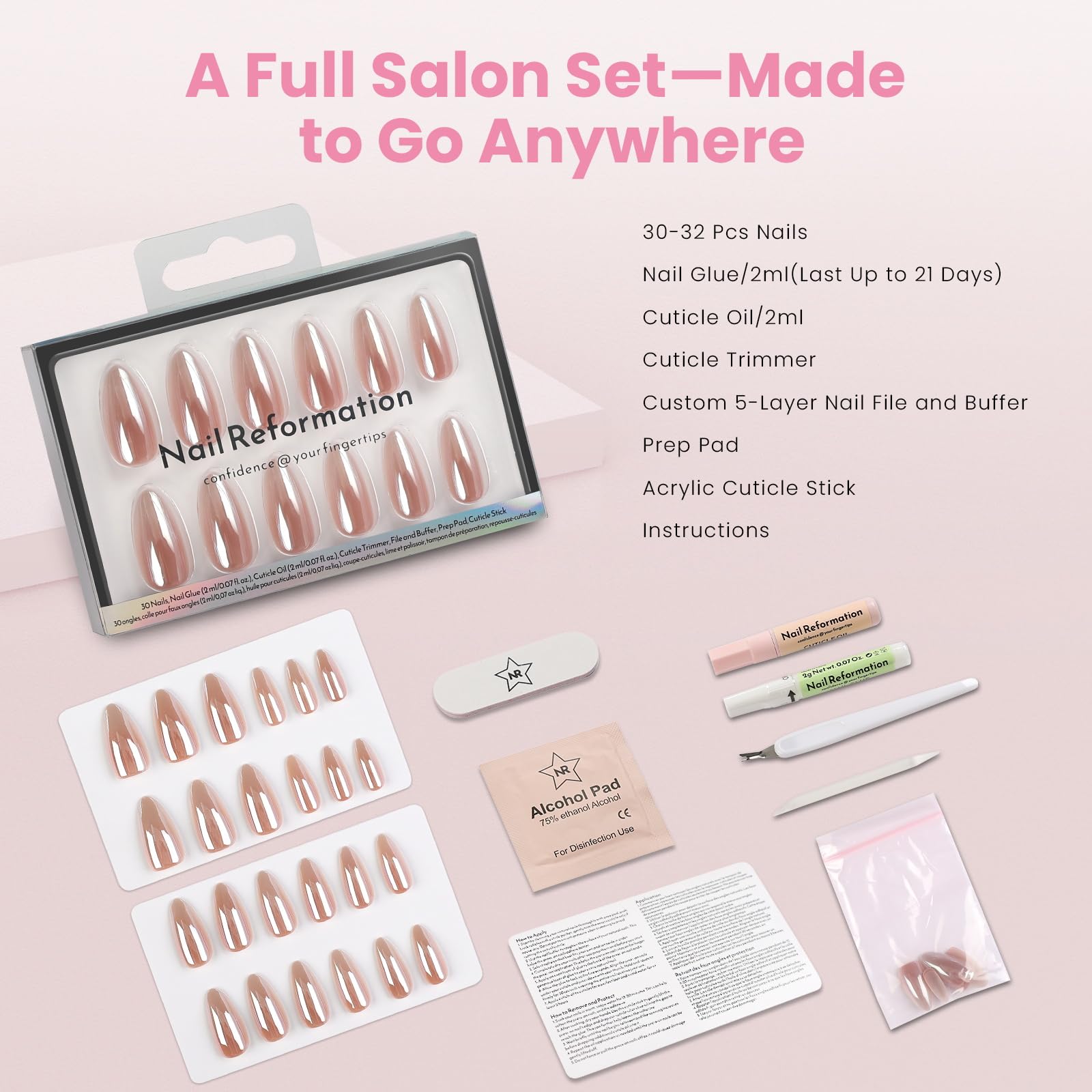 Nail Reformation gift-ready box perfect for birthdays or holidays.