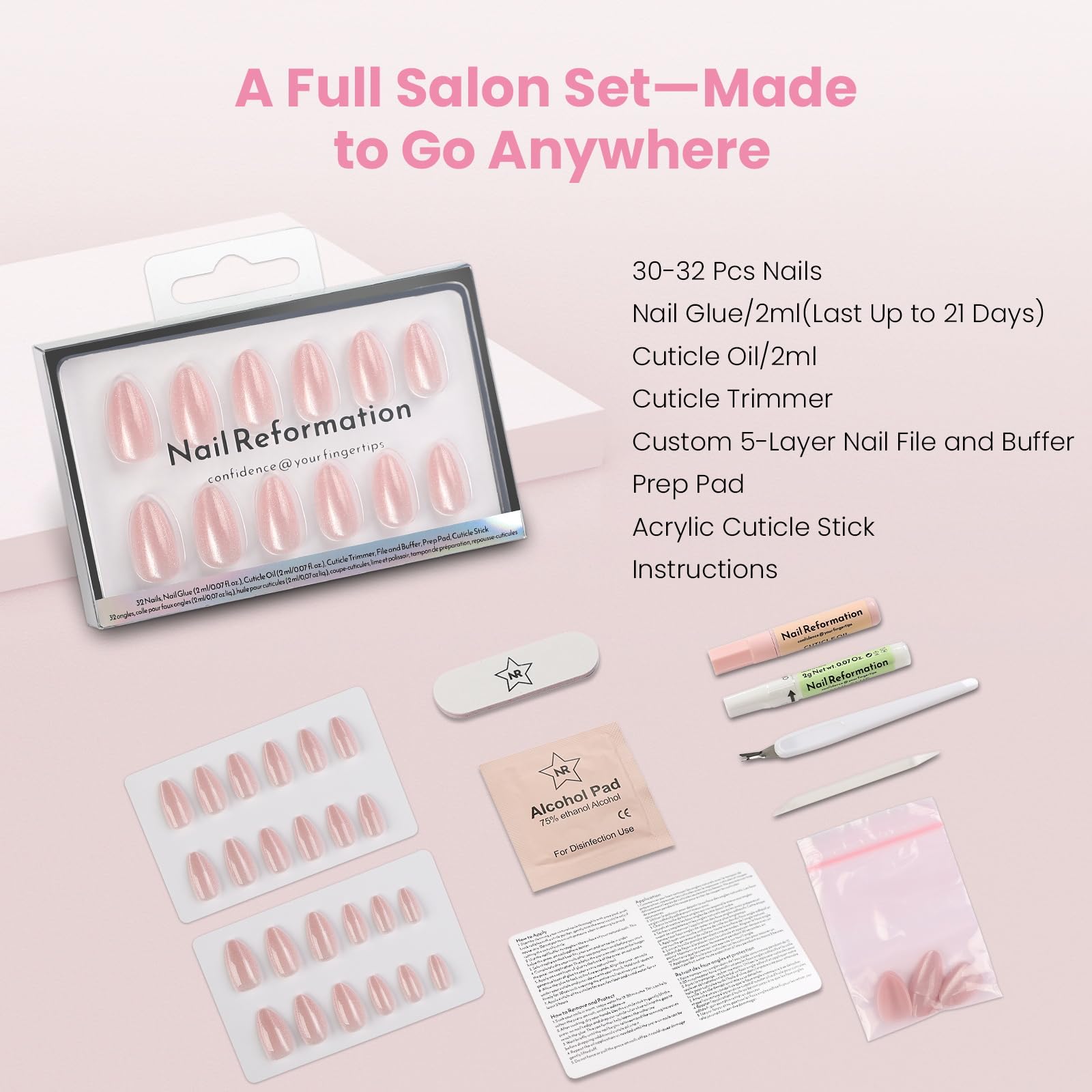 Gift-ready Nail Reformation packaging suitable for special occasions
