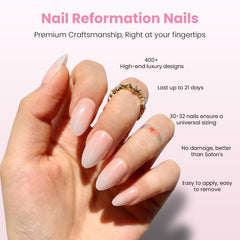 UV finish adds a glossy shine for long-lasting wear on tips