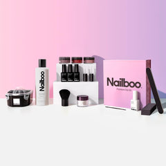 Nailboo Acetone Bottle for gentle, effective dip powder removal
