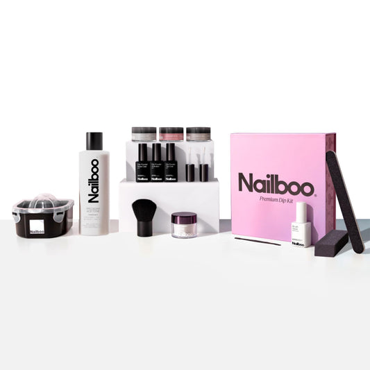 Nailboo Here’s a Tip shade close-up for bold color and lasting gloss.