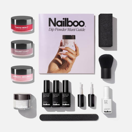 Nailboo Velvet Lust dip powder for rich color at home