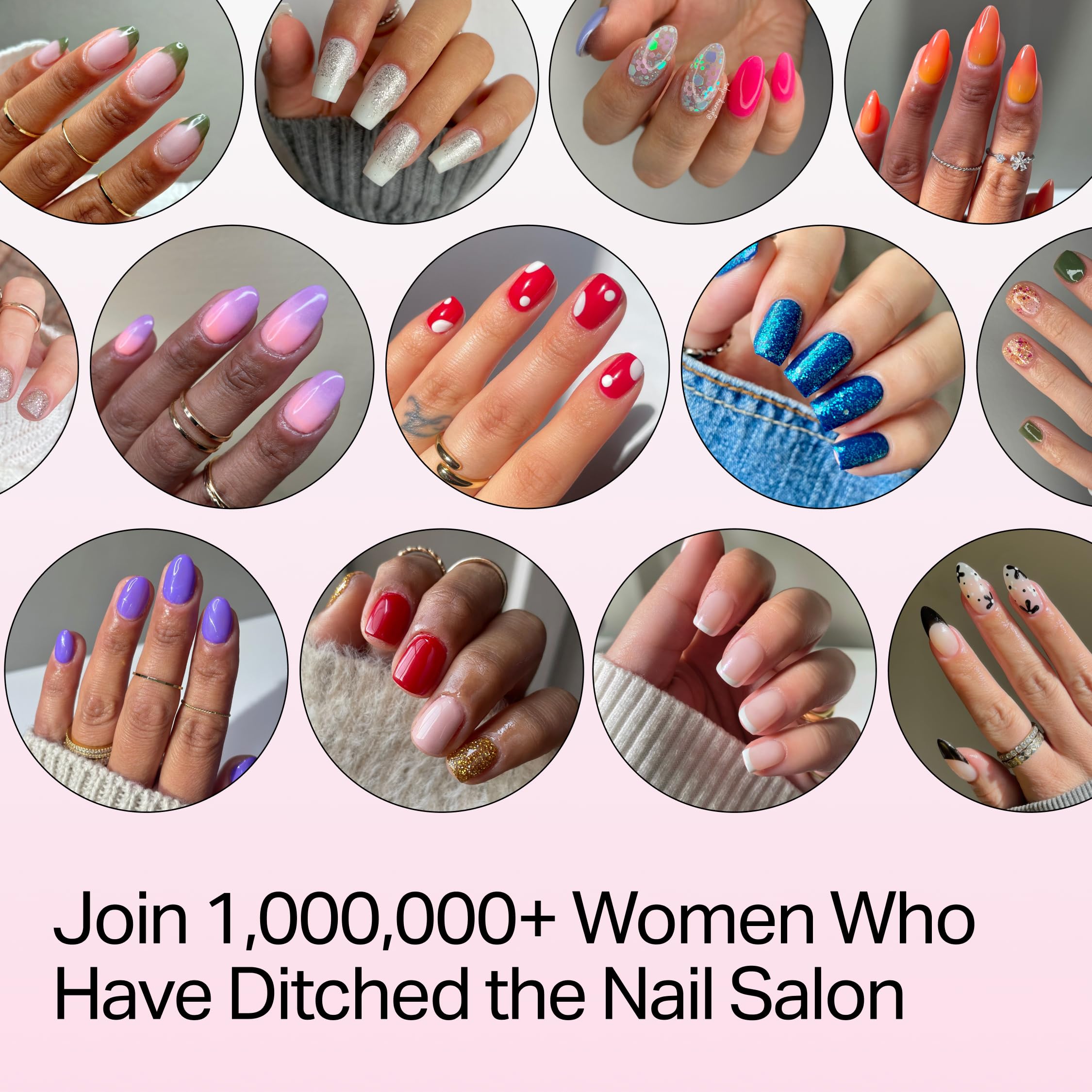 Nailboo glossy finish after activation delivers salon-like shine.