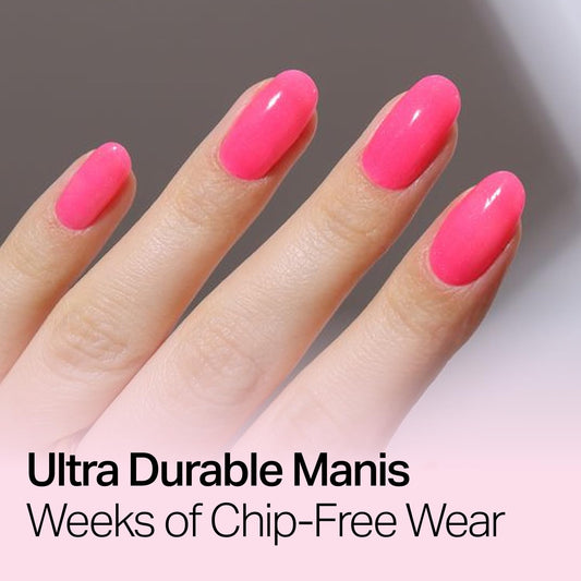 Nailboo hot pink dip powder shows smooth, mess-free application for beginners and pros.