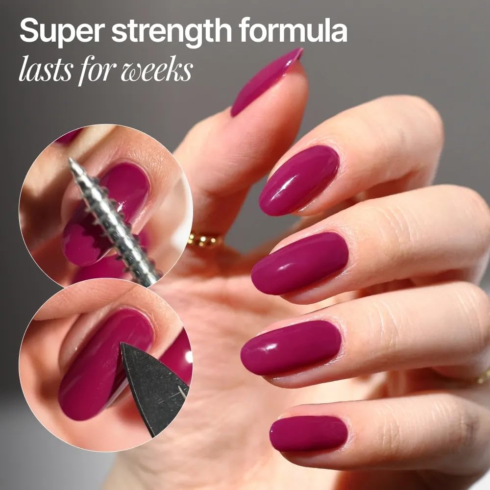 Nailboo No Wipe Top Coat delivers high-gloss finish.