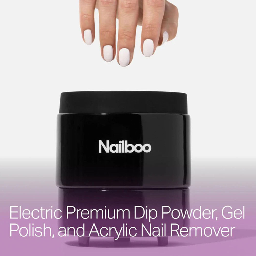 Nailboo pure acetone 16oz bottle ensures fast, clean polish removal.