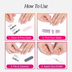 Nailboo travel-ready nails in compact kit