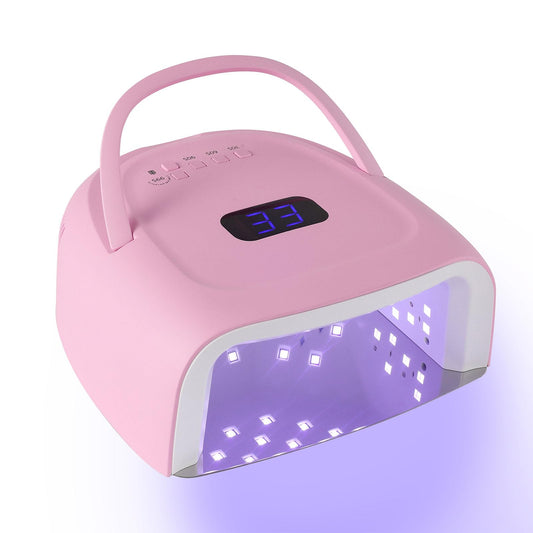 NailFace cordless UV nail lamp 60W for fast, even gel curing at home or on the go.