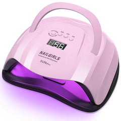 NAILGIRLS 268W nail lamp front view for fast home manicures.
