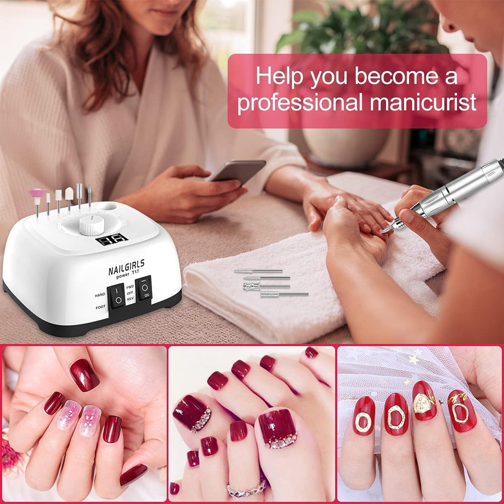 NAILGIRLS ideal for salon and home manicure and pedicure routines