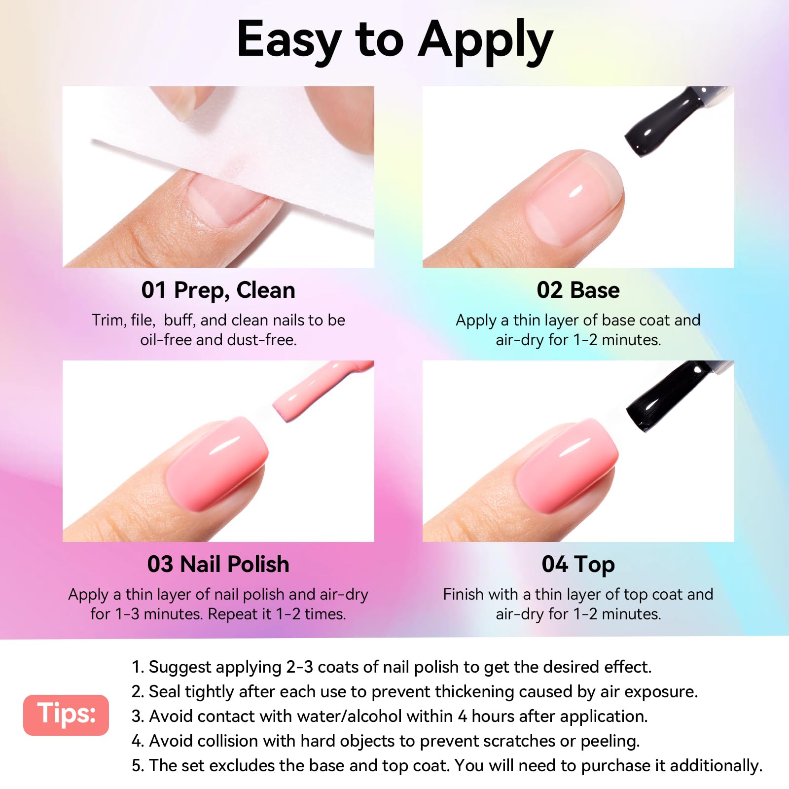 Nailshion azure hue for rich color and DIY nail art.
