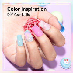 Nailshion mint shade for fresh nails and easy layering.