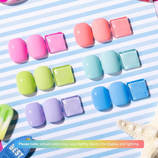 Nailshion pink polish for everyday nails with fast dry time.