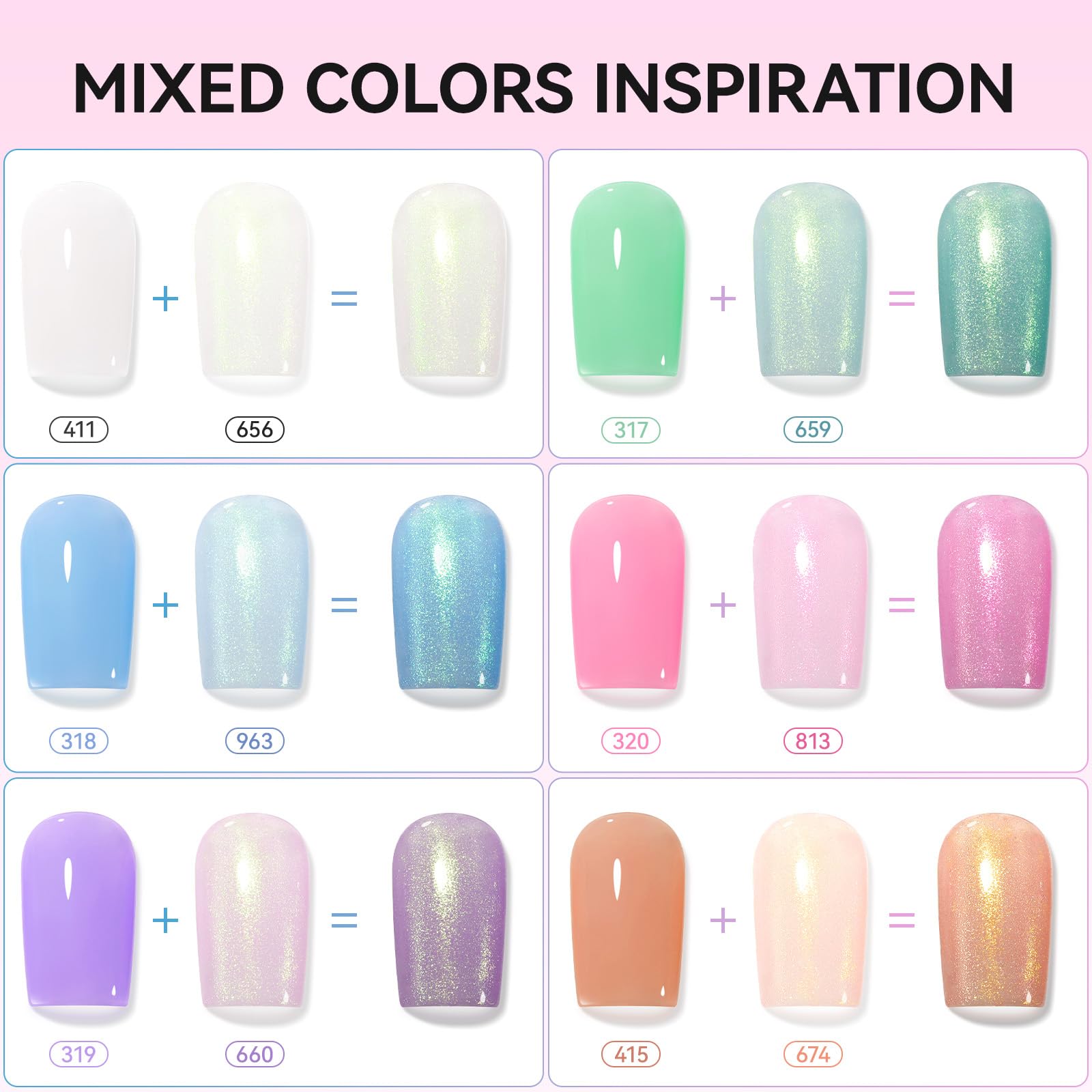 Base coat and top coat from Nailshion Quick Air Dry Nail Polish set for glossy protection