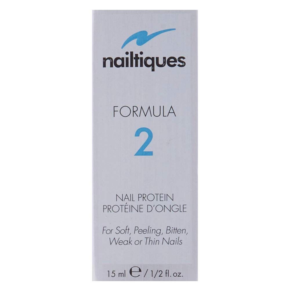Nailtiques Formula 2 brush applying treatment for quick-drying nourishment