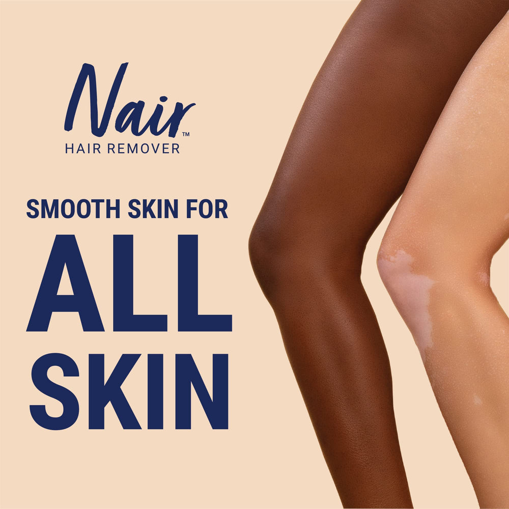 Bundle of five 2 oz Nair tubes for convenient facial hair removal
