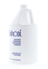 Nairobi Exquisite Hydrating Detangling Shampoo pump enables quick dispensing