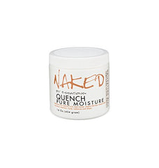 Naked by Essations Quench Pure Moisture bottle pouring to hydrate natural curls