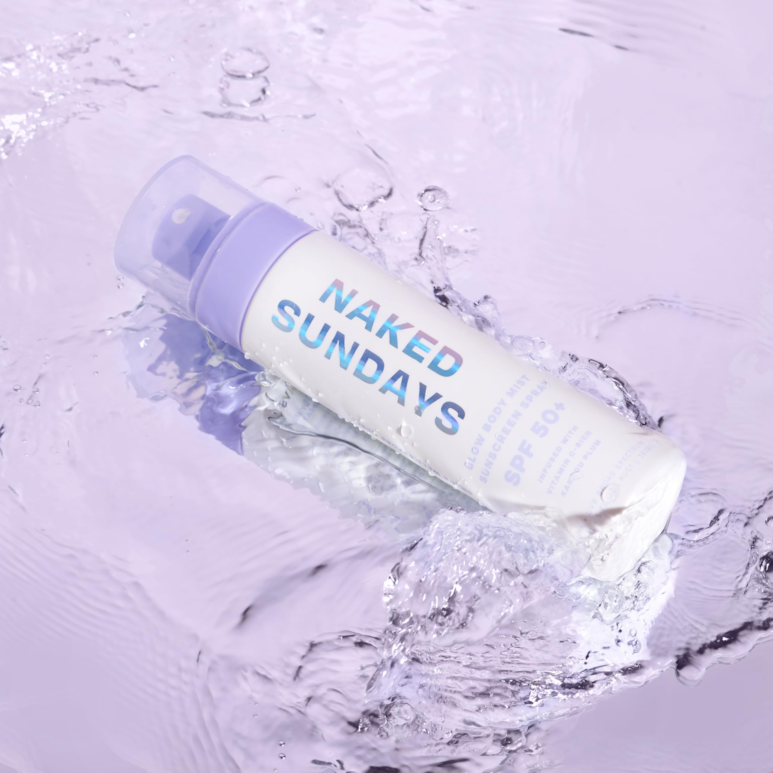 Naked Sundays Kakadu Plum extract highlights vitamin C antioxidants for skin support.