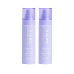 Naked Sundays SPF 50 Hydrating Glow Mist bottle highlights lightweight hydration for daily wear