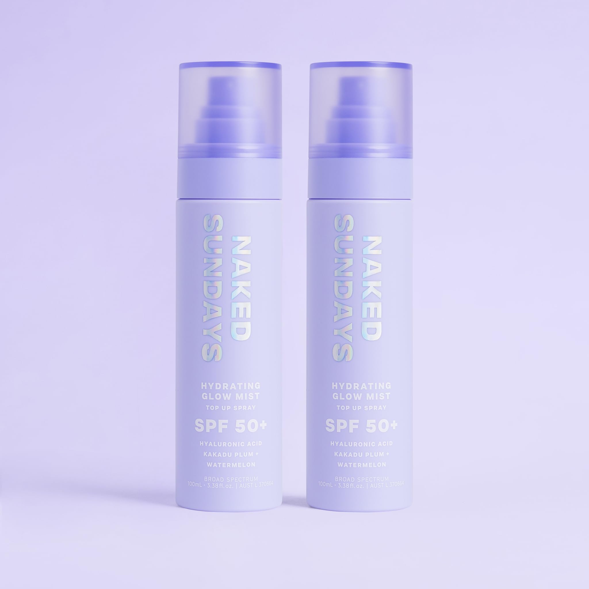 Naked Sundays Travel pack displays on-the-go SPF protection anytime