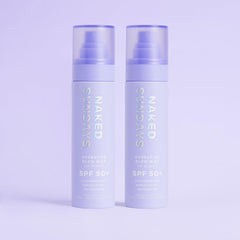 Naked Sundays Travel pack displays on-the-go SPF protection anytime