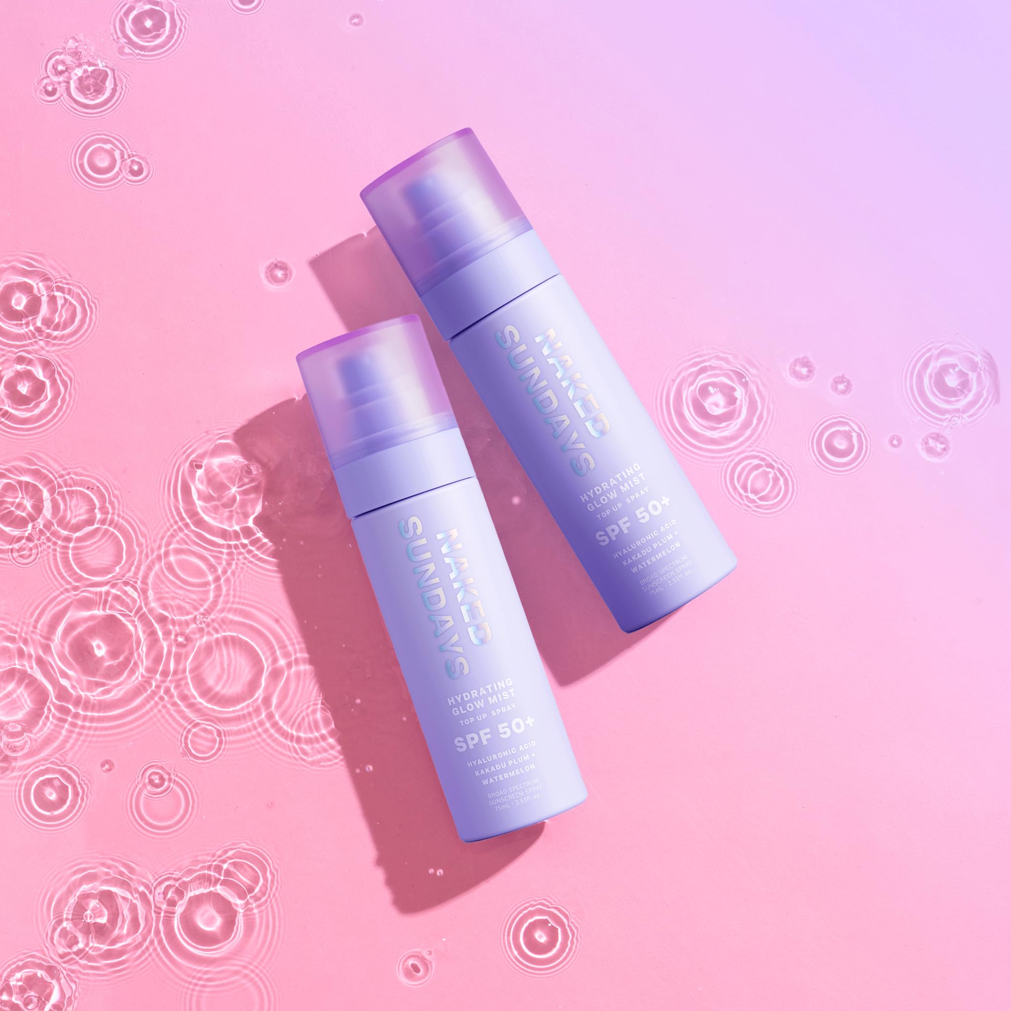 Naked Sundays Watermelon extract visual conveys antioxidant-rich refreshing skin support