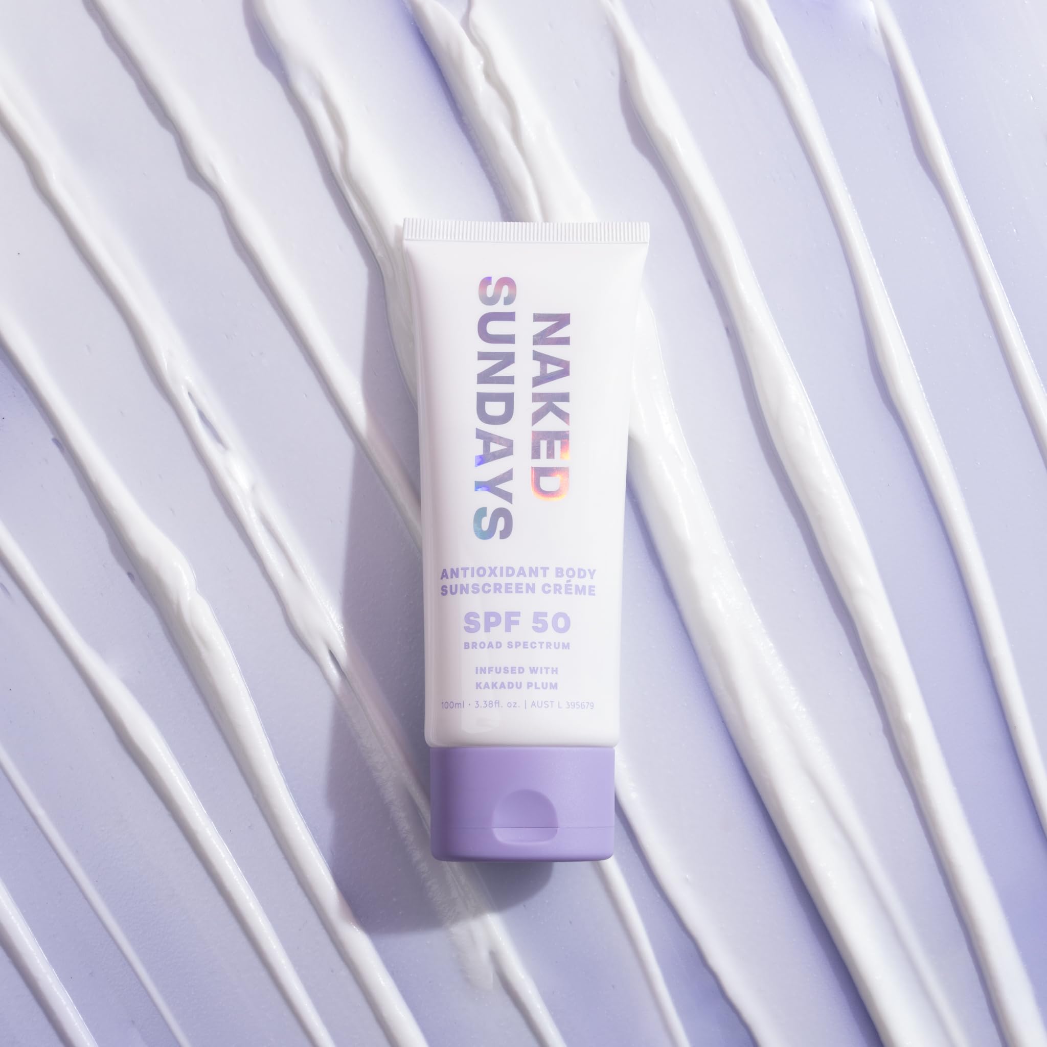 Naked Sundays SPF50 scent evokes summer notes during application