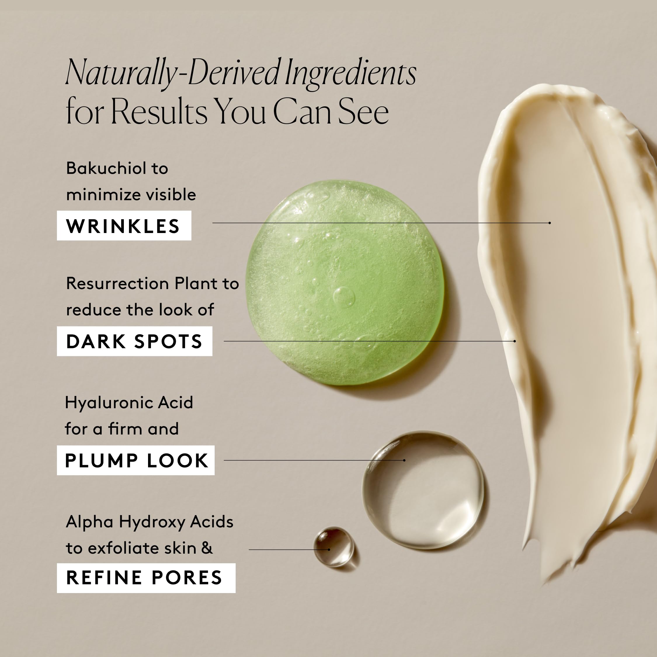 Naked & Thriving Cleanser application shot demonstrates gentle cleansing in action.