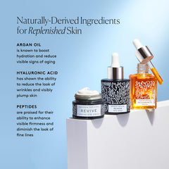 Naked & Thriving Rejuvenate Face Oil drop on skin for glow.
