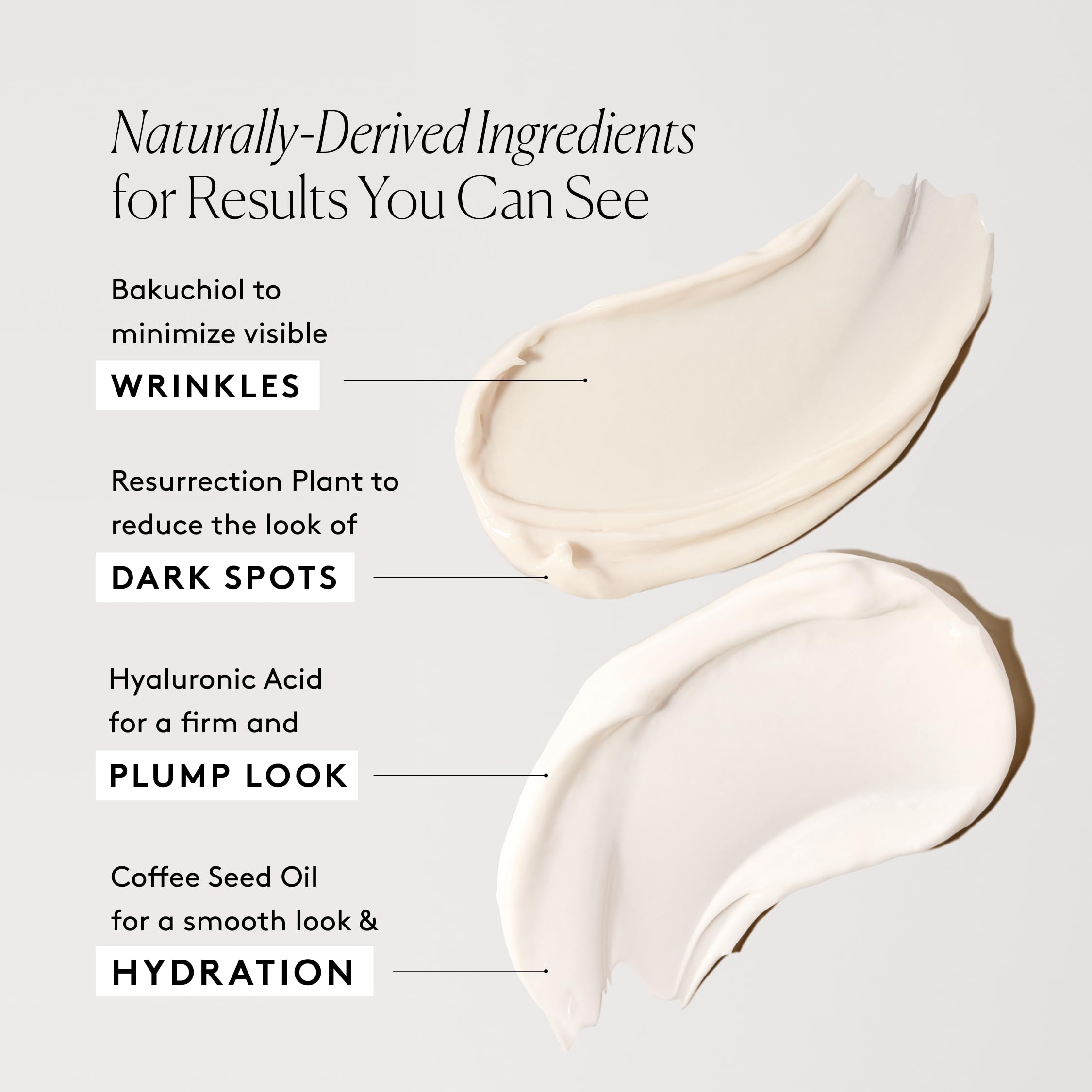 Revive Firming Eye Cream application close-up demonstrates precise, gentle dab around the eye.