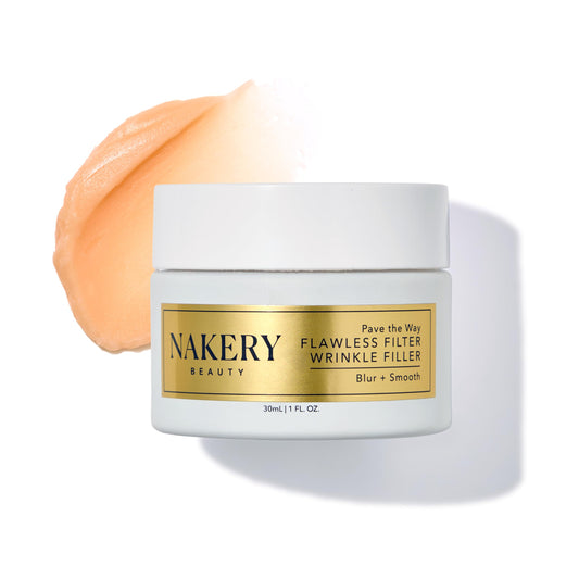 Nakery Pave The Way wrinkle filler bottle shows a smooth finish.