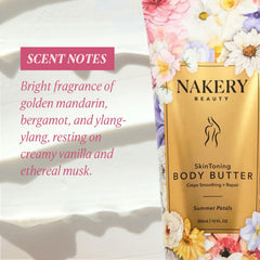 Nakery Skin Toning Butter neck area shot hints at subtle firming
