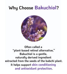 Nano Recipe Bakuchiol Concentrate ingredient close-up featuring Psoralea corylifolia seed extract.