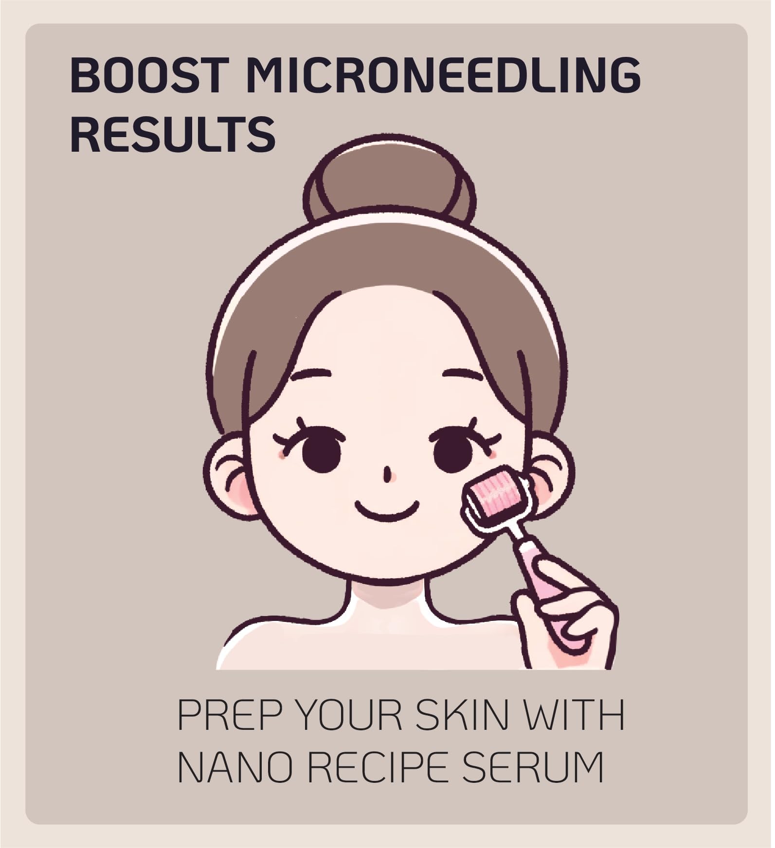 Nano Recipe Matrixyl3000 concentrate texture swatch shows quick absorption potential