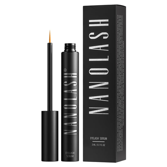 Nanolash Eyelash Serum bottle for easy daily conditioning and nourishment